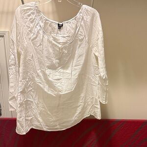 H&M Classic White Blouse